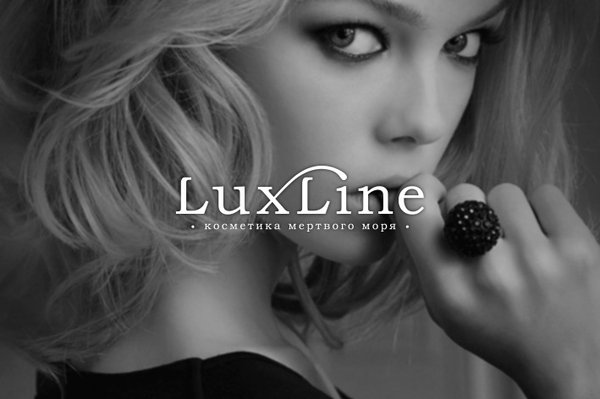 Разработка логотипа для LuxLineShop.ru